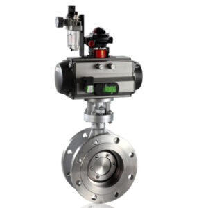 Triple eccentric butterfly valve