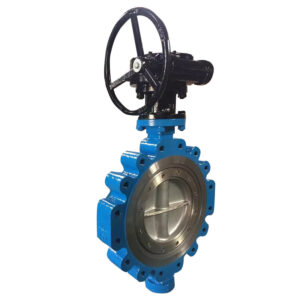 Triple eccentric lug butterfly valve