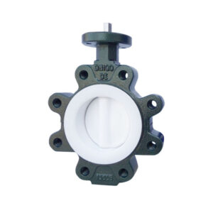 Ptfe lug butterfly valve