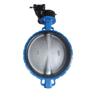 DN600 24 Inch Worm Gear 10K Wafer Butterfly valves