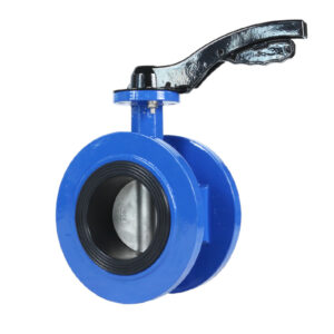 Ductile Iron cast iron Multi-standard flange butterfly valve
