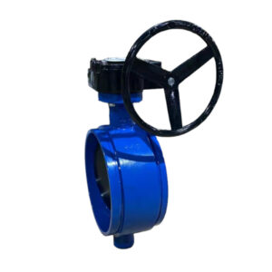 Ductile Iron Gearbox Grooved End Butterfly Valve