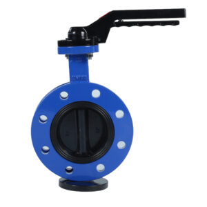 Resilient Seated Double Flanged Butterfly Valve