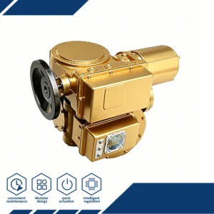0-90° Rotary Electric Actuator 4-20mA for Butterfly Ball Ventilation Flow Valves
