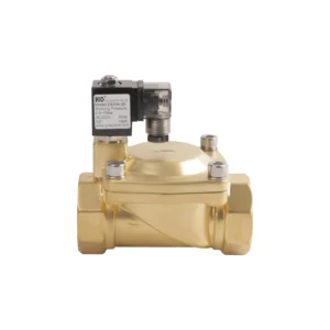 0.5-16bar 15-50mm 1/2-2″ Brass Stainless Steel 2 Position Way Direct Acting Internal Thread Solenoid Shutoff Valve for Water Air