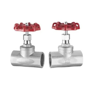 0.6MPa~2.0MPa Work Pressure Water Air Steam Control Valves Stainless Steel Stop Female Thread Shutoff Valves