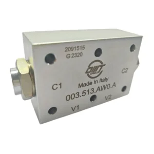 003.513.AW0.A Four-Way Directional Control Hydraulic Valve Lock Double Pilot Check Valves 3/8 Port Connection Flange 350 PSI