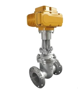 1 1/2 In 14 in Stainless Steel WCB Miniature Electric Stop Valve Intelligent Type Remote Control for Water Gas Oil and Steam