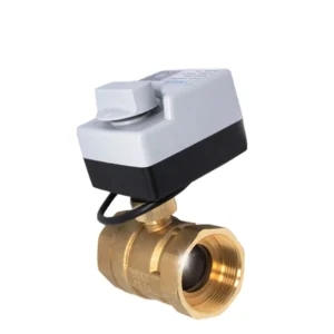 1 2″ 3 4″ 1″ Brass Electric Ball Valve Motorized Ball Valve 3 Wire 2 Control Electric Ball Valve With Manual Switch