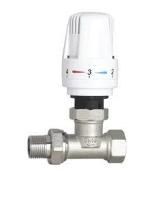 1/2″ 3/4″ 1″ Brass Thermostatic Straight Radiator Valve