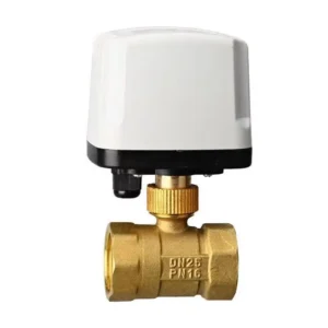 1/2″ 3/4″ 1″ IP65 Waterproof Motorized Ball Valve 220V 12V 24V 3-Wire 2 Point Control Brass Electric Ball Valve
