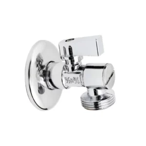1/2*3/4 Bathroom Brass Angle Valve ABS Handle Factory Direct