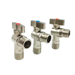1 2″ 3 4″ Free Sample Brass Angle Valve Customized Quick Open Angle Valve OEM ODM Washing Machine Angle Valve