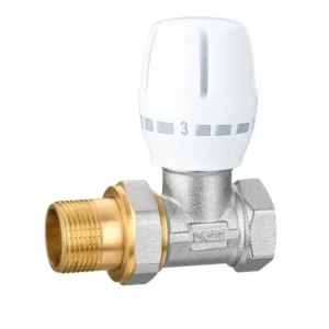 1/2 3/4 Radiator Angle Valve Precise Brass