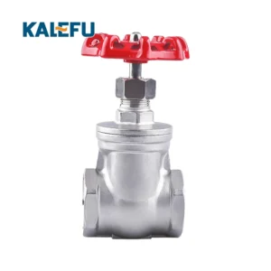 1 2” Gate Valve 100mm Stainless Steel Valve 3 4” Threaded End Stem Gate Valves