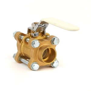 1/2 Inch – 4 Inch Brass Full Port Shut off Ball Valve 3pc Ball Valve Shut off Valves for Piped Medical Gas System