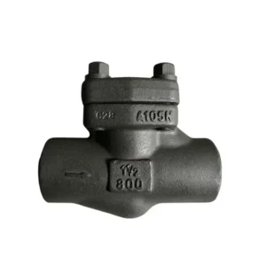 1/2 Inch A105 Forged Steel Swing Check Valve Class 800 BSP Threaded Ends for 425 Degree Steam