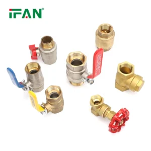 1 2 Inch Brass Valve Manual High Pressure 1 Inch Brass Ball Valve Forged Full Flow Water Ball Valve