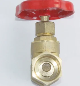 1 2 Inch Heavy Duty Forged Brass Gate Valve BSP Thread DN15 High Pressure and Corrosion Resistant for HVAC Plumbing Systems