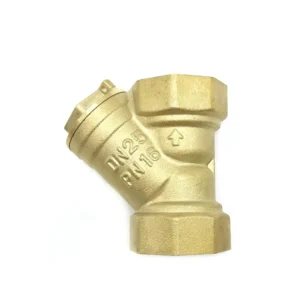 1/2 Inch to 4 Inch Y Filter Valve Brass Forged BSP Female Thread Connection Y Strainer