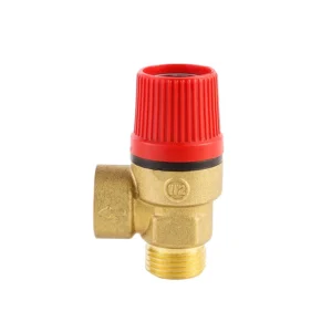 1/2″ MF Brass Safety Relief Valve With CE Certification Manual Operated For Water Boiler Use