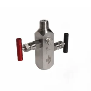 1/2″ NPT Female Thread Hydraulic Block Valve 2-Valve Manifolds Gauge Valve
