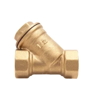 1 2 to 2 Brass Y Type Strainer or Filter with Check Structure for Water Manual Operation 1 Year Warranty