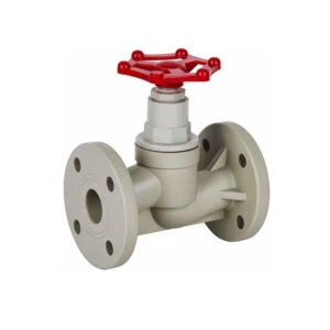 1/2 to 6 Inch Industrial Grade Plastic Pph Flange Globe Valve