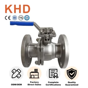 1/2in-4in Flanged Ball Valve 304/316L Stainless Steel Manual Flanged Ball Valve for Pressure Reducing