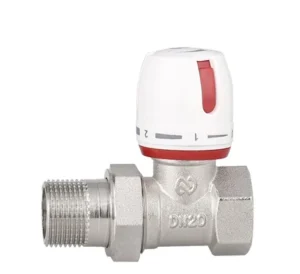 1/2inch – 1inch Brass Straight Radiator Valve for Floor Heating System