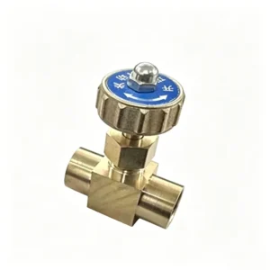 1/4″ BSPP Female Thread Pneumatic Air Gas Flow Control Brass Needle Valve