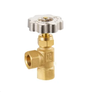 1/4” Brass Angle Stop Needle Valve for Firefighting System BJ54005