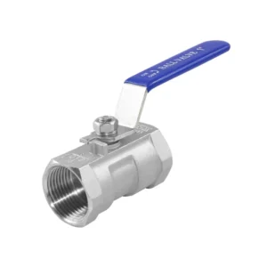 1/4 Inch 304 316 Stainless Steel Through Ball Valve with Female Thread Manual OEM Customizable