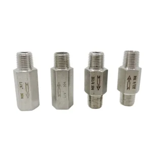 1/4 M x F M x M F x F NPT 6000 psi In Line Check Valve