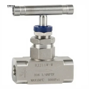 1/4 NPT Automated High Temperature Air Natural Gas Flow Needle Valve for Gas Flow
