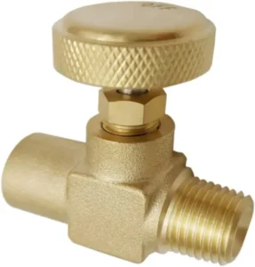 1/4″ NPT Thread Heavy Duty Brass Propane Gas Needle Valve for High Pressure Control