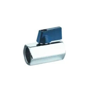 1/8″-1/2″ Chrome Plated Brass Mini Ball Valve Air Oil Water Shutoff Valve