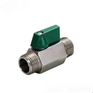 1/8″ 1/4″ 3/8″ 1/2″ Thread Mini Ball Valve Male to Female Air Oil Water Shutoff Valves