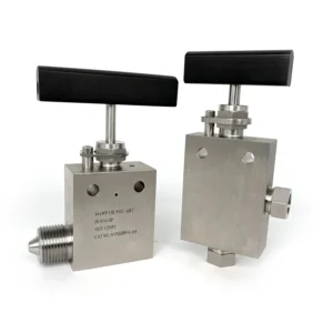 1/8 NPT Needle Valve Graphite Packing High Temperature Angle Needle Valve 1/4 Inch Flow Control Needle Stop Valve 6000psi