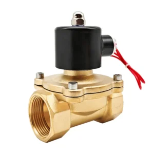 1 Inch 220V Electric Normally Closed Solenoid Water Valve 1/2 Full Copper Straight Through Switch Valve for Water Supply