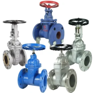 1 Inch Manual Gate Valve WCB Stainless Steel Iron Flange Water Control Gate Valve Resilient Seated Flanged OS&Y Gate Valve