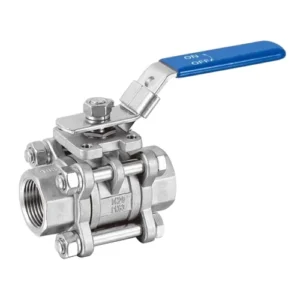 1 Inch Stainless Steel Ball Valve 1000PSI Capacity DN15-DN50 Port Size Full Port Manual Control BSP Thread Water