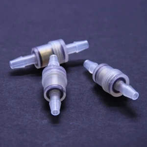 1 bar Working Pressure Retaining Valve Safety PP Non Return Check Valve for Gas Regulator Liquid Acids Alkali