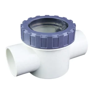 1.5 2.0 Inch ABSPVC Valve Swimming Pool Equipment Accessories Connection Check Valve 3 Way Connection Water