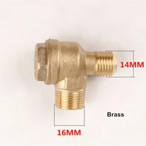 16*14 mm Metal 2-Way Check Valve