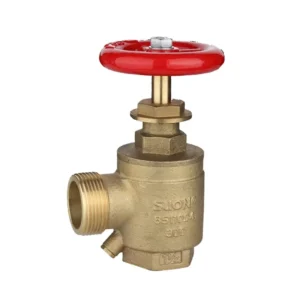 2 1/2 Brass Hose Angle Valve F X F FM UL Listed Fire protection