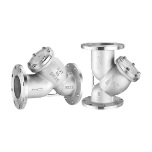 2 1/2 Durable NPS PN16 316 SS Filter Pipe DN65 Flange Y Strainer