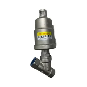 2” DN50 63mm Outer Diameter Welded Stainless Steel Y Type Pneumatic Piston Angle Seat Valve With Actuator