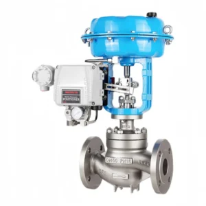 2 Way DN50 2 Inch SS304L Pneumatic Actuated Steam Water Globe Valve ZJHP Positioner Flow Diaphragm Control 0 70psi OEM