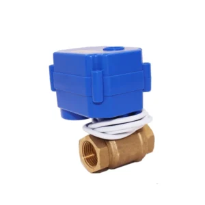 2 way 12v Motorized Ball Valve Electric Actuator Brass Water Valve Automatic Shut off Motor Control Valve